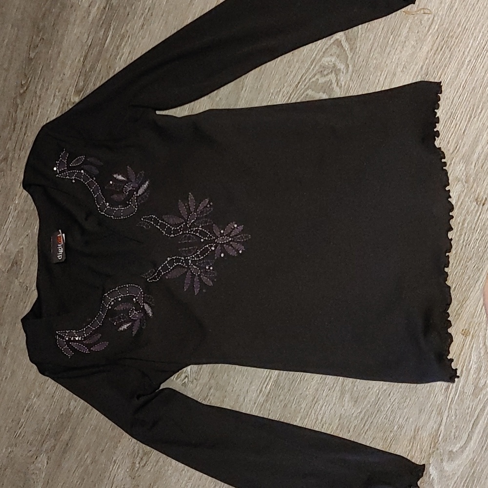 Digital Blouse Sz Lg